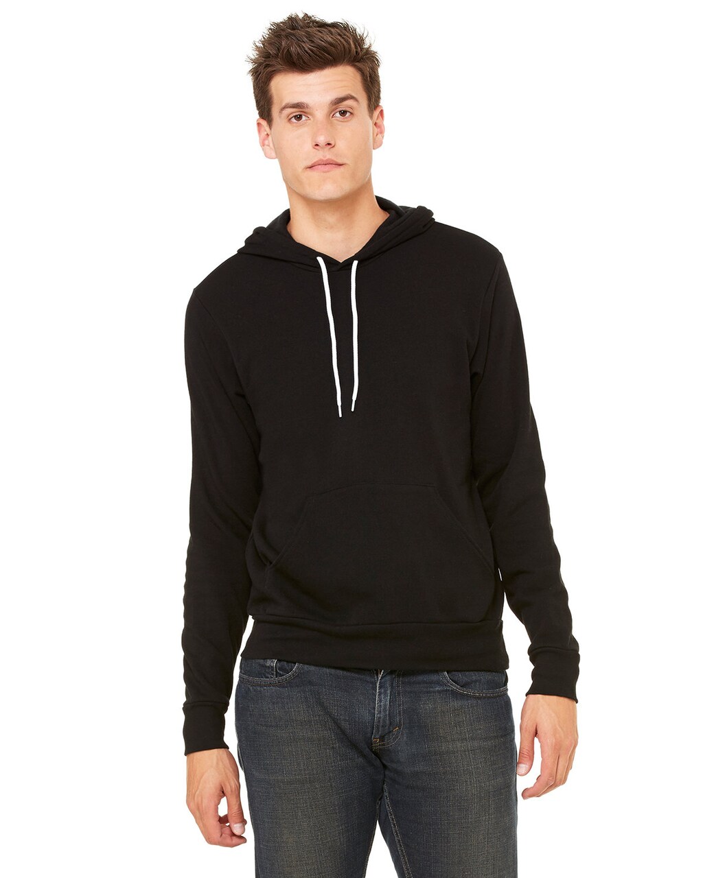BELLA+CANVAS® Unisex Sponge Fleece Pullover Hooded Sweatshirt, 3719